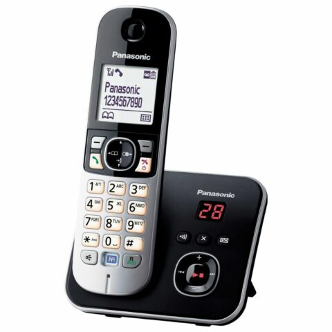 Ασύρματο Τηλέφωνο Panasonic KX-TG6821FRB Μαύρο Γκρι