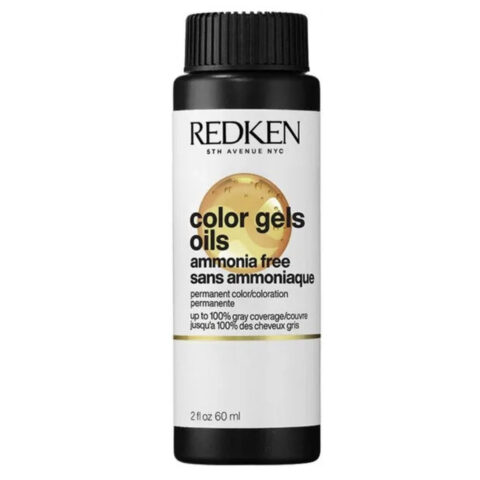Μόνιμη Βαφή Redken Color Gel Oils Ab 3 x 60 ml Nº 04AB - 4.1 (3 Μονάδες)