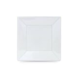 Σετ επαναχρησιμοποιήσιμων πιάτων Algon Λευκό Πλαστική ύλη 23 cm (12 Μονάδες)
