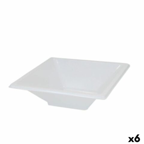 Σετ επαναχρησιμοποιήσιμων μπολ Algon Λευκό Πλαστική ύλη 250 ml (x6)