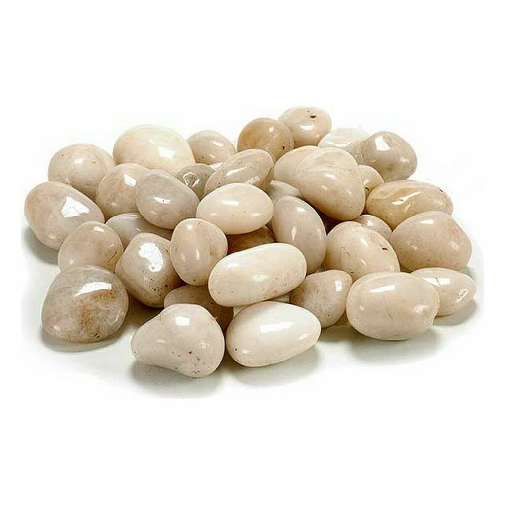 Διακοσμητικές Πέτρες Μεσαίο Λευκό 3 Kg (4 Μονάδες)