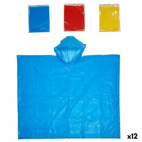 Αδιάβροχο με Κουκούλα Παιδικά 1 x 25 x 18 cm (12 Μονάδες)
