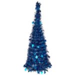 Χριστουγεννιάτικο δέντρο Μπλε Φυσαλίδα 37 x 37 x 105 cm (x6)