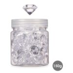 Διακοσμητικές Πέτρες Διαμάντι 150 g Διαφανές (16 Μονάδες)