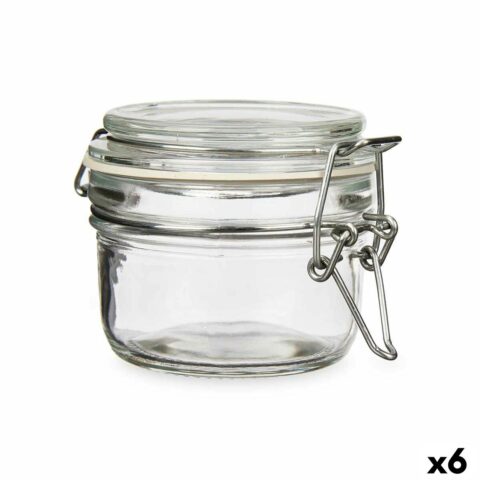Βάζο Διαφανές Μέταλλο Γυαλί Σιλικόνη 120 ml 11