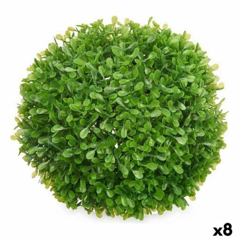 Διακοσμητικό Φυτό Φύλλα Ball Πλαστική ύλη 22 x 22 x 22 cm (8 Μονάδες)