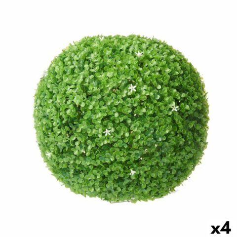 Διακοσμητικό Φυτό Blomster Φύλλα Ball Πλαστική ύλη 37 x 37 x 37 cm (4 Μονάδες)