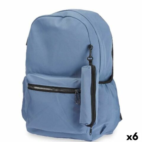 Σχολική Τσάντα Μπλε 37 x 50 x 7 cm (x6)