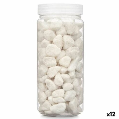 Διακοσμητικές Πέτρες Λευκό 10 - 20 mm 700 g (12 Μονάδες)