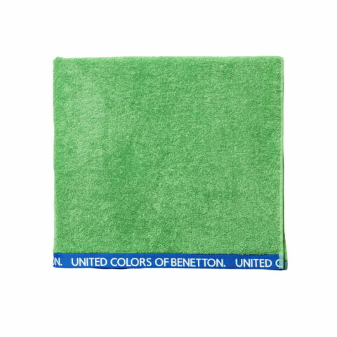 Πετσέτα μπάνιου Benetton BE NO VELOUR 90 x 160 cm Πράσινο