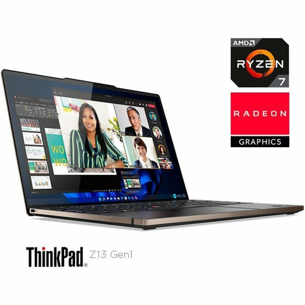 Notebook Lenovo THINKPAD Z13 RYZEN 7-6850H PRO Πληκτρολόγιο Qwerty 512 GB SSD 16 GB 13