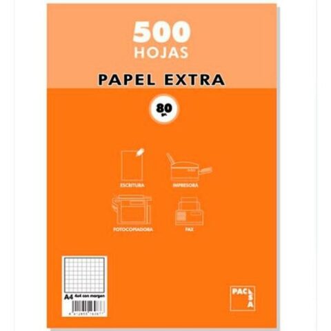 Χαρτί για Εκτύπωση Pacsa 500 Φύλλα Λευκό A4