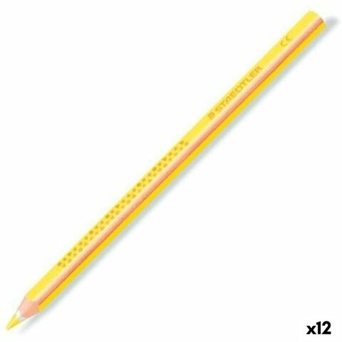 Χρωματιστά μολύβια Staedtler Κίτρινο (12 Μονάδες)