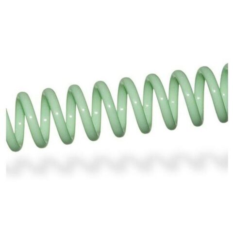 Πλαστικοί Σπείρωματικοί Δακτύλιοι DHP 5:1 Πλαστική ύλη 100 Μονάδες Πράσινο A4 Ø 14 mm