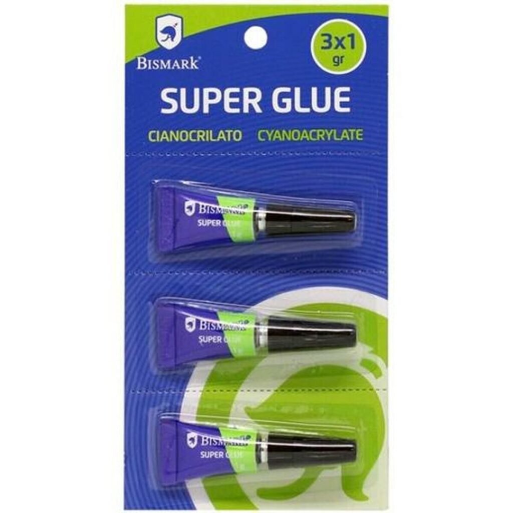 Άμεση Kόλλα Bismark Super Glue 1 g (24 Μονάδες)