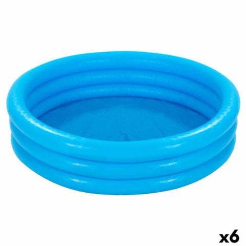 Παιδική πισίνα Intex Μπλε Κρίκοι 330 L 147 x 33 cm (x6)