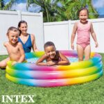 Παιδική πισίνα Intex Πολύχρωμο Κρίκοι 330 L 147 x 33 x 147 cm (x6)