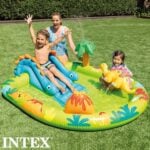 Παιδική πισίνα Intex Παιδική χαρά Δεινόσαυροι 191 x 58 x 152 cm (3 Μονάδες)