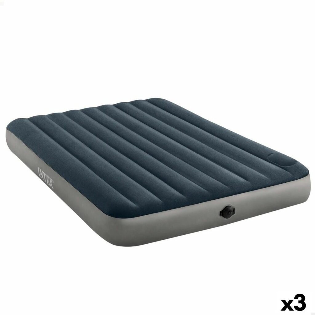 Air Bed Intex SINGLE HIGH QUEEN 152 x 25 x 203 cm (3 Μονάδες)