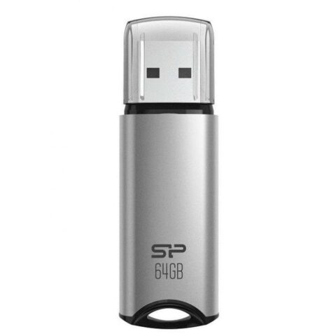 Στικάκι USB Silicon Power Marvel M02 Ασημί 64 GB
