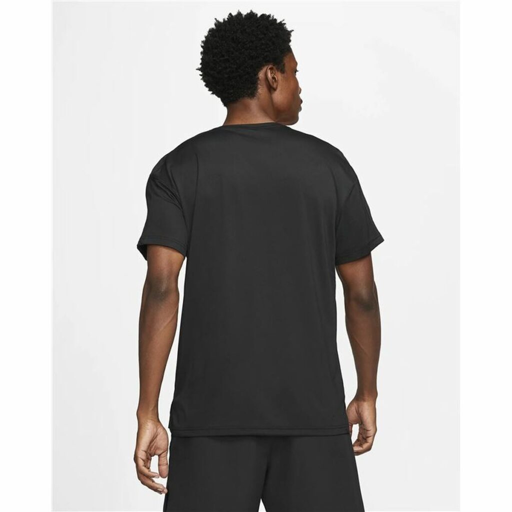 Ανδρική Μπλούζα με Κοντό Μανίκι Nike Pro Dri-FIT Μαύρο