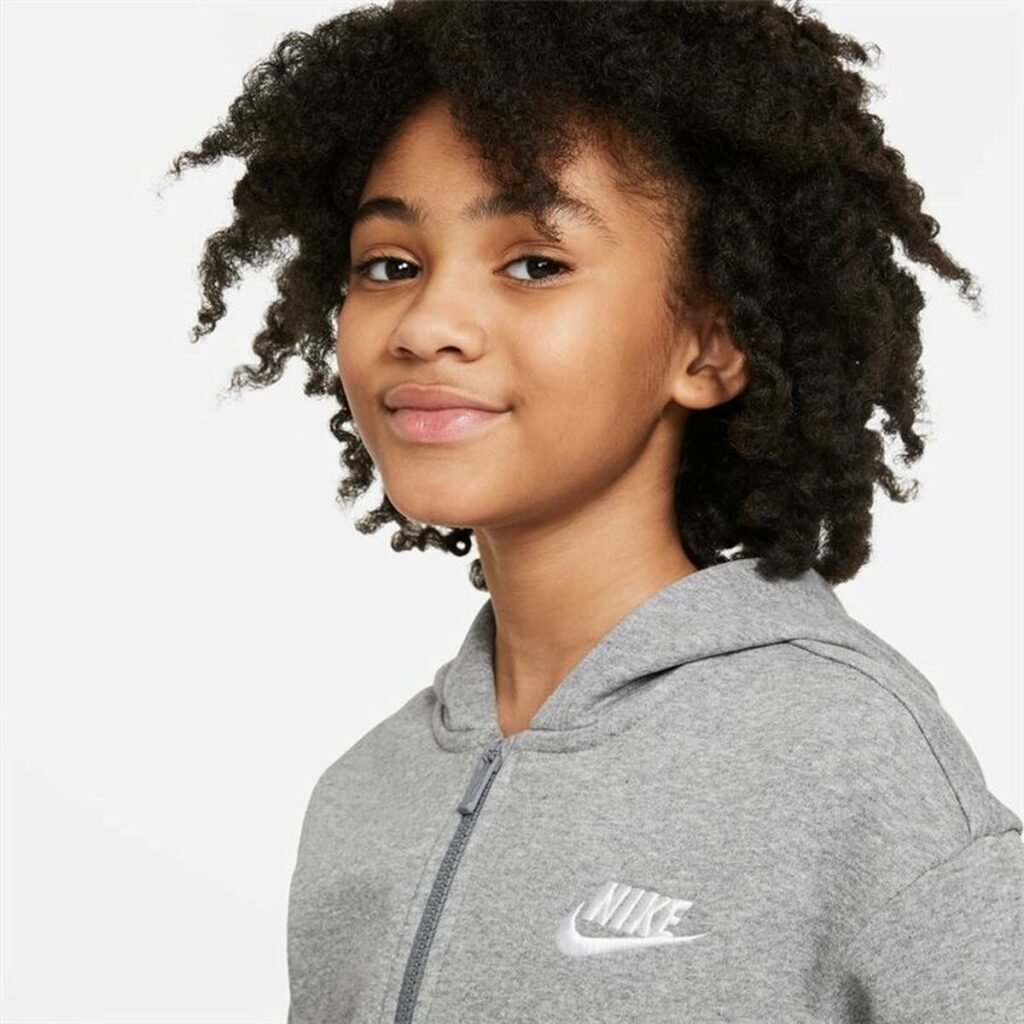 Παιδικό Αθλητικό Μπουφάν Nike Sportswear Club Γκρι