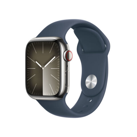 Smartwatch Apple Watch Series 9 Μπλε Ασημί 41 mm