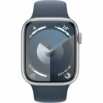 Smartwatch Apple Series 9 Μπλε Ασημί 45 mm