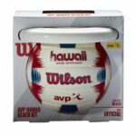 Mπάλα Βόλεϊ Frisbee Hawaii Wilson WTH80219KIT Λευκό Πολύχρωμο Φυσικό καουτσούκ (Ένα μέγεθος)