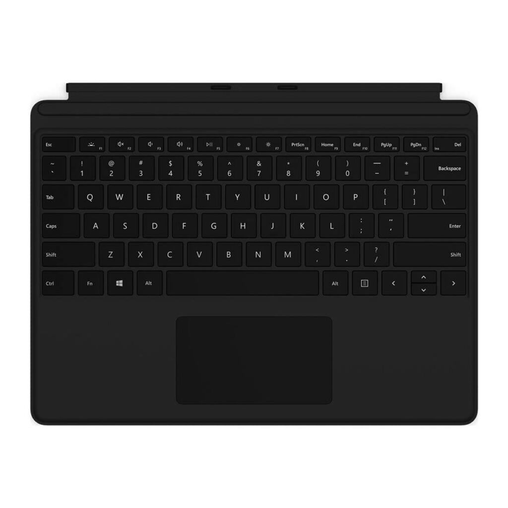 Πληκτρολόγιο Αφής Microsoft Surface Pro X Azerty γαλλικά Μαύρο