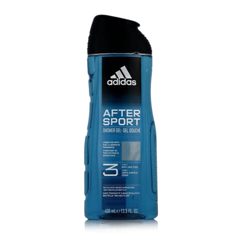 Αφρόλουτρο Adidas After Sport 3-σε-1 400 ml