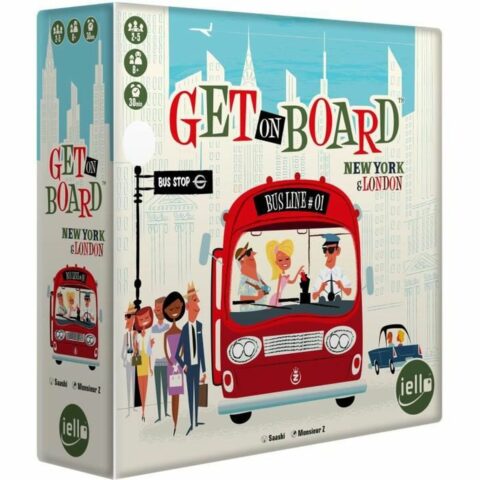 Επιτραπέζιο Παιχνίδι Iello 51826 Get On Board: New York &  London