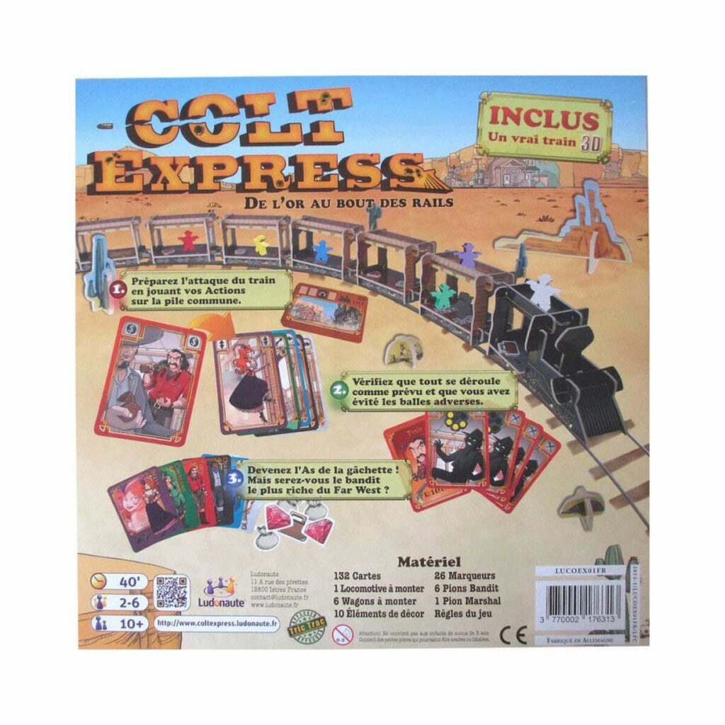 Επιτραπέζιο Παιχνίδι BlackRock Colt Express