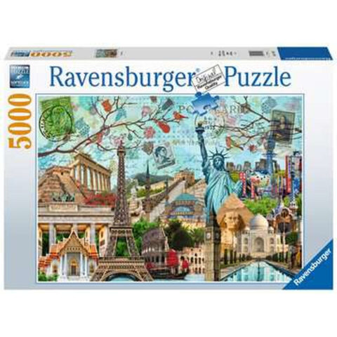 Παζλ Ravensburger 17118 Big Cities Collage 5000 Τεμάχια