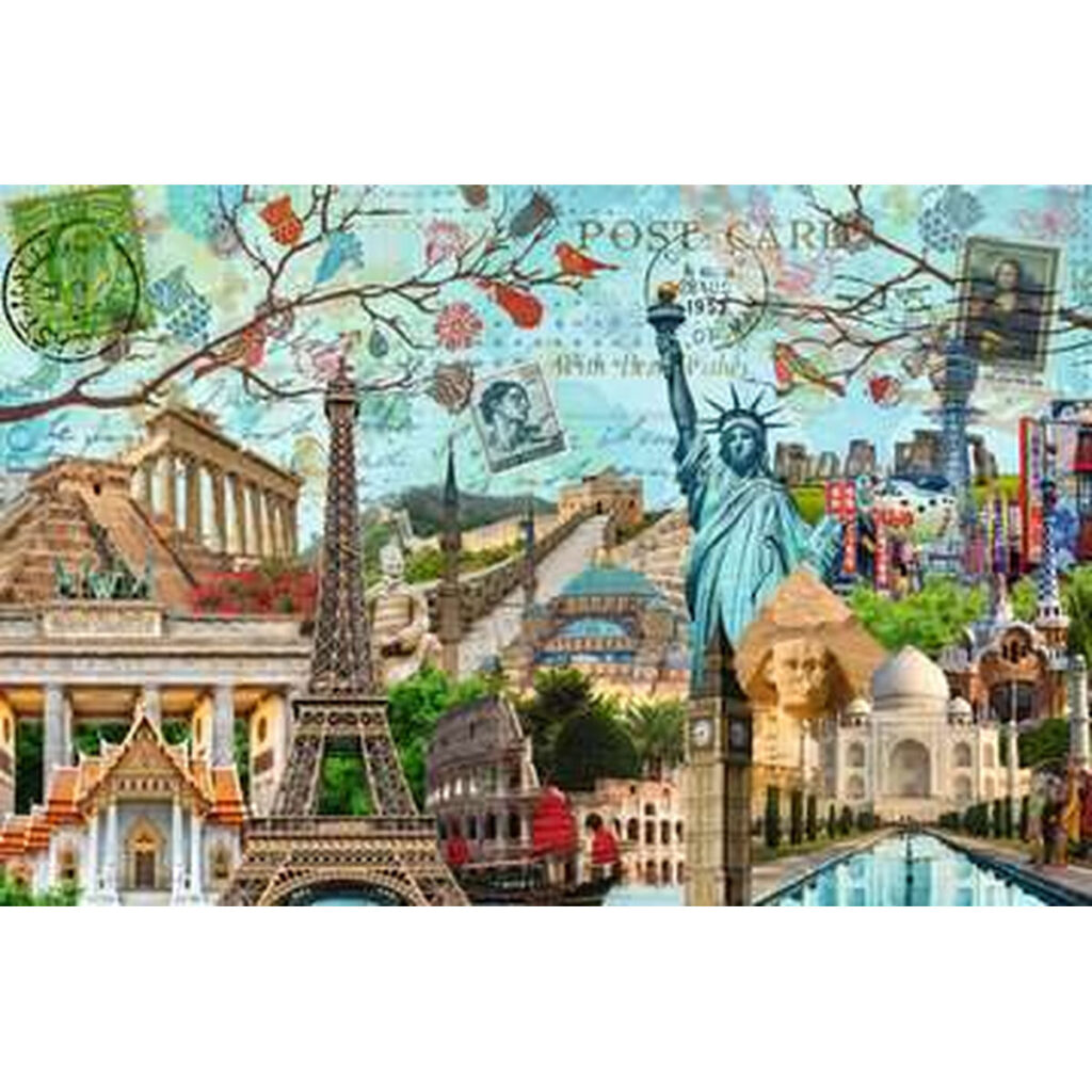 Παζλ Ravensburger 17118 Big Cities Collage 5000 Τεμάχια