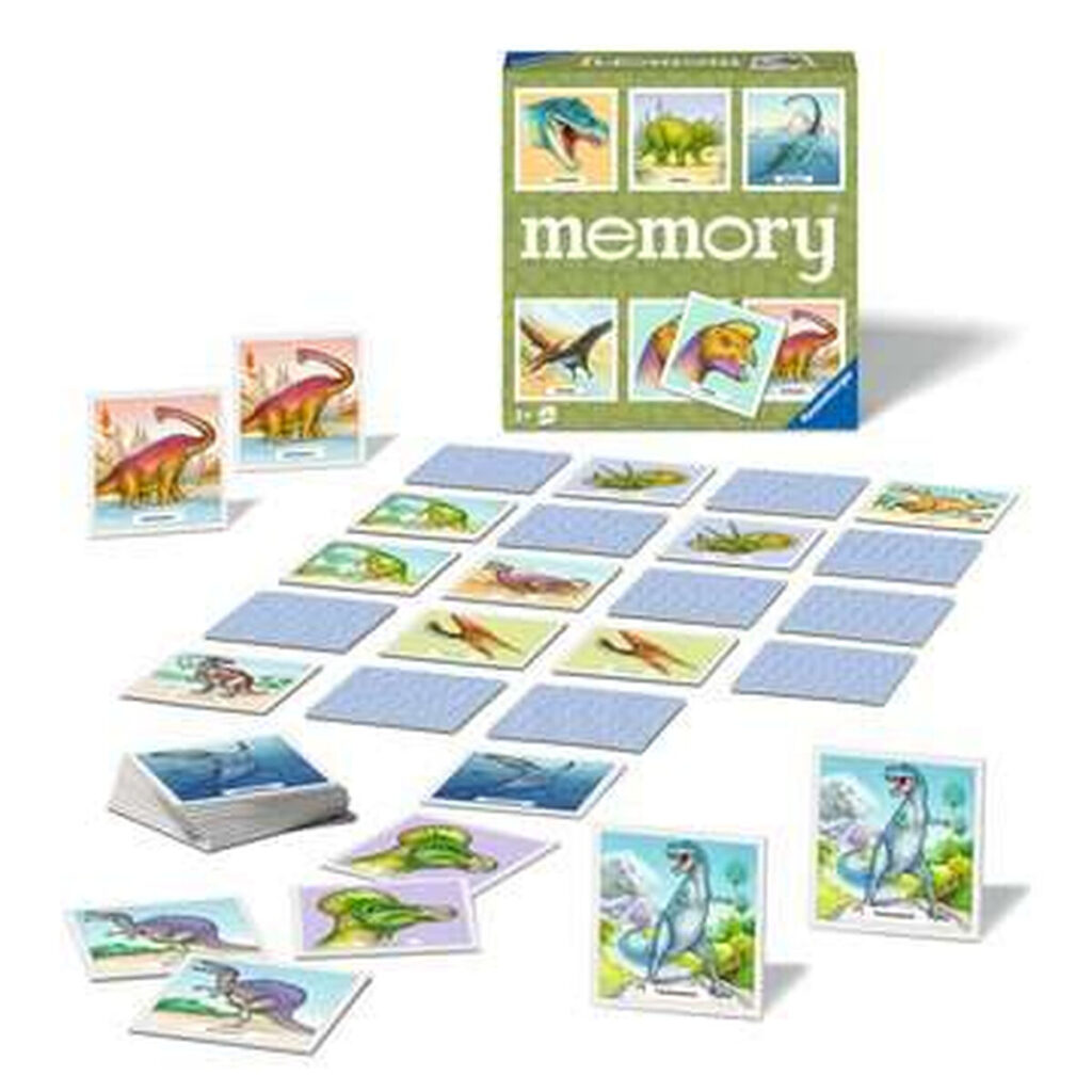 Εκπαιδευτικό παιχνίδι Ravensburger Grand Memory Dinosaurs (FR) Πολύχρωμο