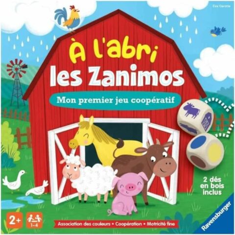 Εκπαιδευτικό παιχνίδι Ravensburger À l'abri les Zanimos (FR) (1 Τεμάχια)