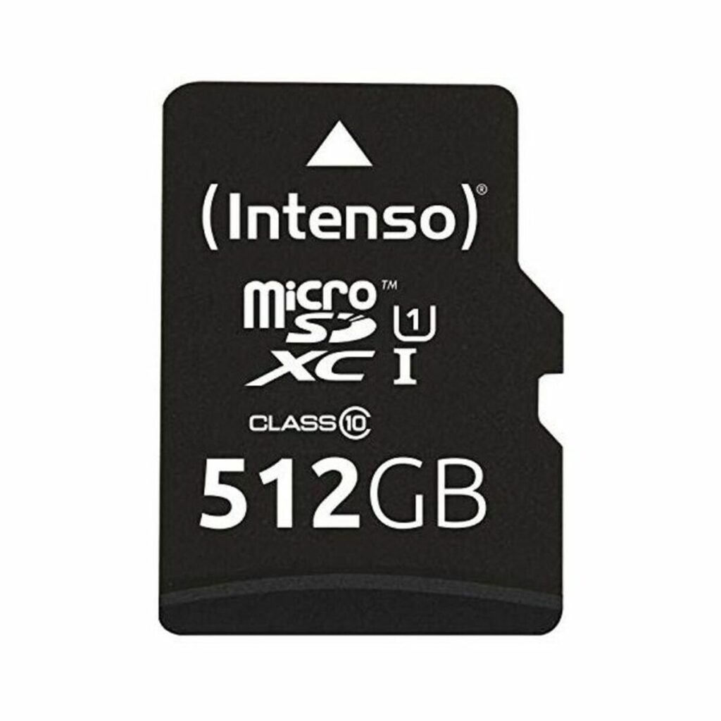 Κάρτα Μνήμης Micro SD με Αντάπτορα INTENSO 3423493 512 GB 45 MB/s