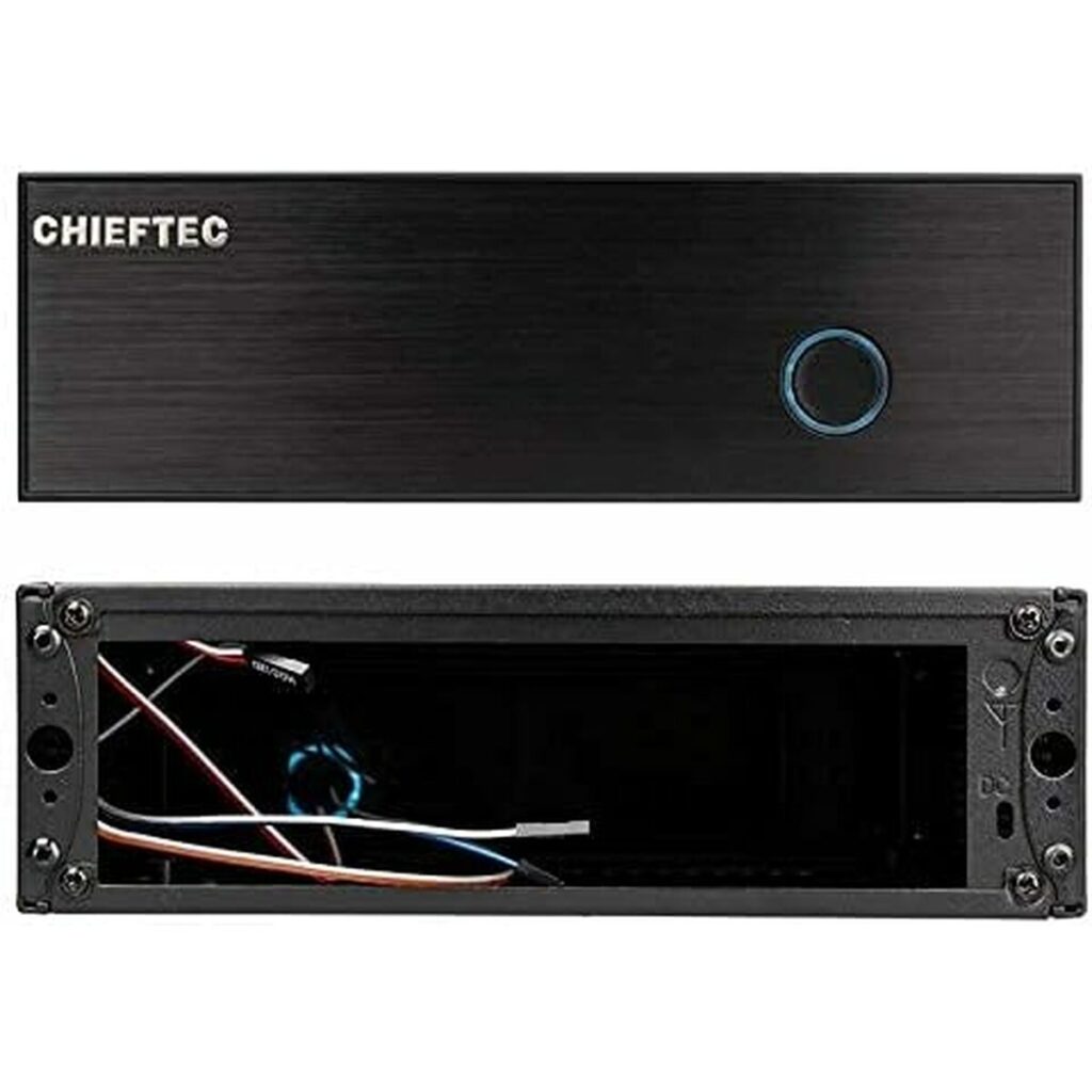 Κουτί Μεσαίου Πύργου Mini ITX Chieftec IX-03B-OP Μαύρο
