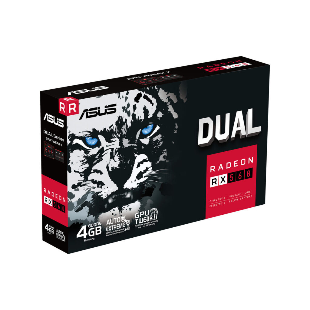 Κάρτα Γραφικών Asus DUAL-RX560-4G 4 GB GDDR5 Radeon RX 560