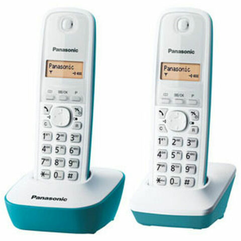 Ασύρματο Τηλέφωνο Panasonic KX-TG1612FRC Κεχριμπάρι Μπλε/Λευκό