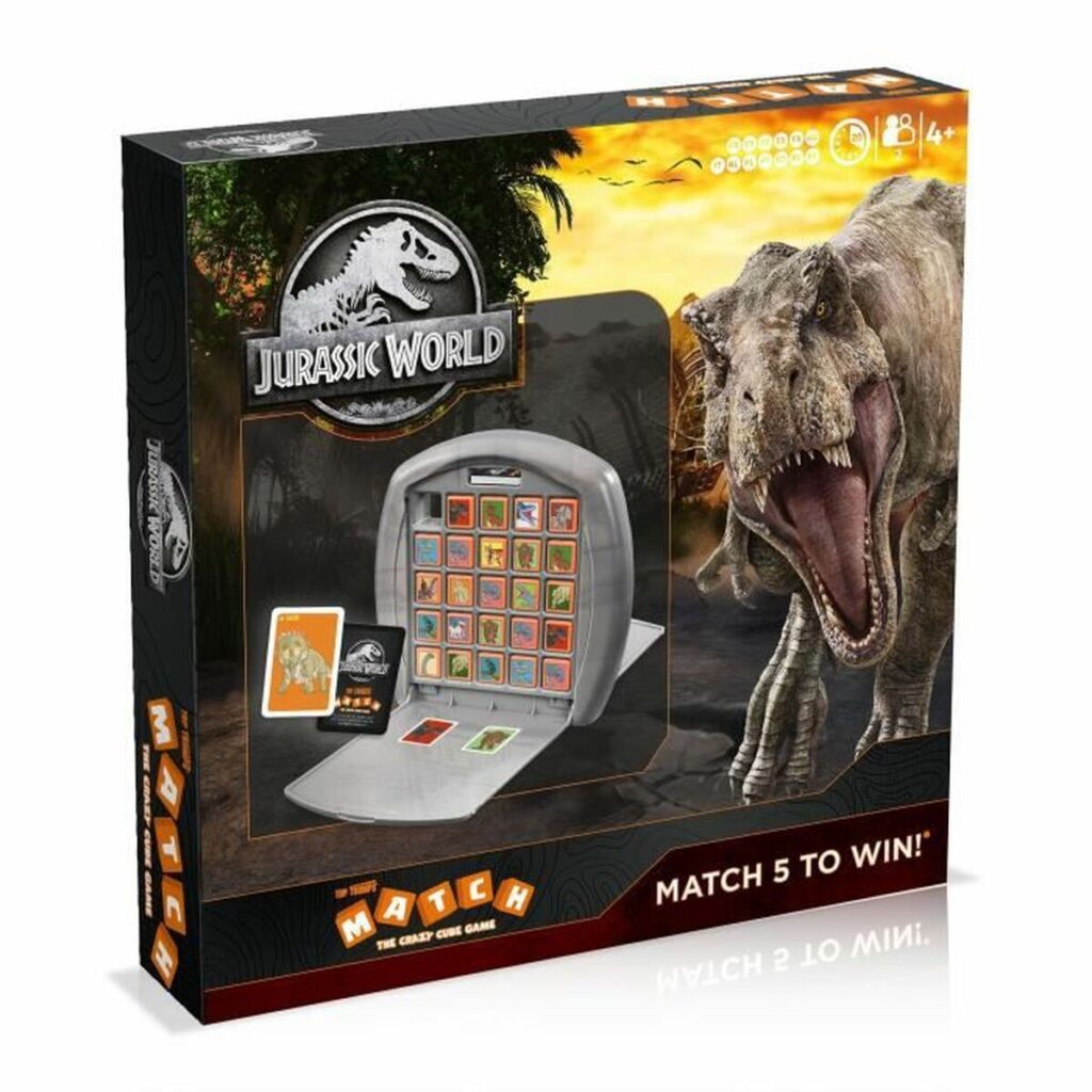 Παιχνίδι Mνήμης Jurassic World Match Πολύχρωμο (Inglés