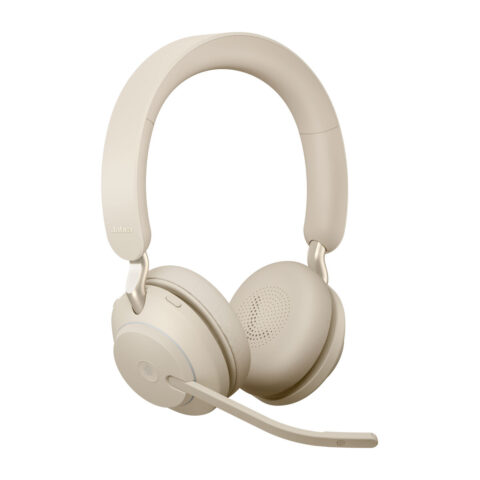Bluetooth Ακουστικά με Μικρόφωνο Jabra Evolve2 65 Μπεζ
