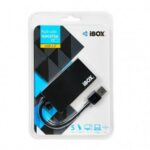 USB Hub Ibox IUH3F56 Μαύρο
