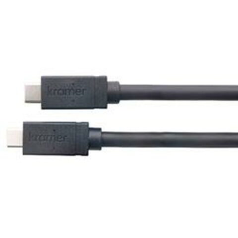 Καλώδιο USB-C Kramer Electronics 96-0235103 1 m Μαύρο