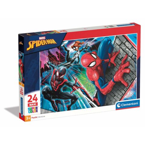 Παζλ Spiderman Clementoni 24497 SuperColor Maxi 24 Τεμάχια
