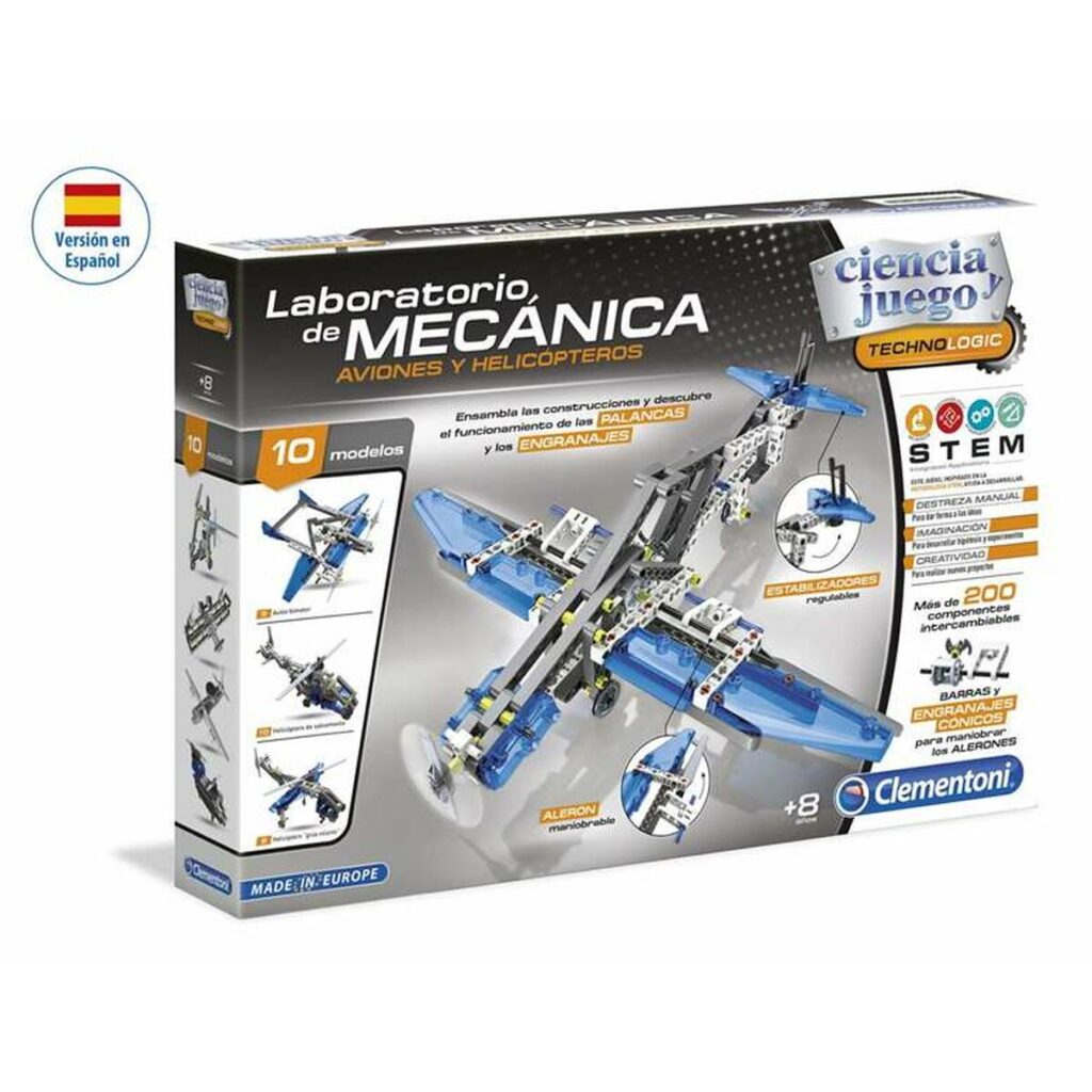 Παιχνίδι Kατασκευή Clementoni Mechanics Αεροπλάνο Ελικόπτερο