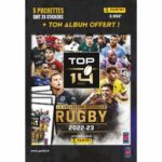 Ρύθμιση Chrome Panini Rugby 2022-23 Αυτοκόλλητο άλμπουμ 5 Φάκελοι (γαλλικά)