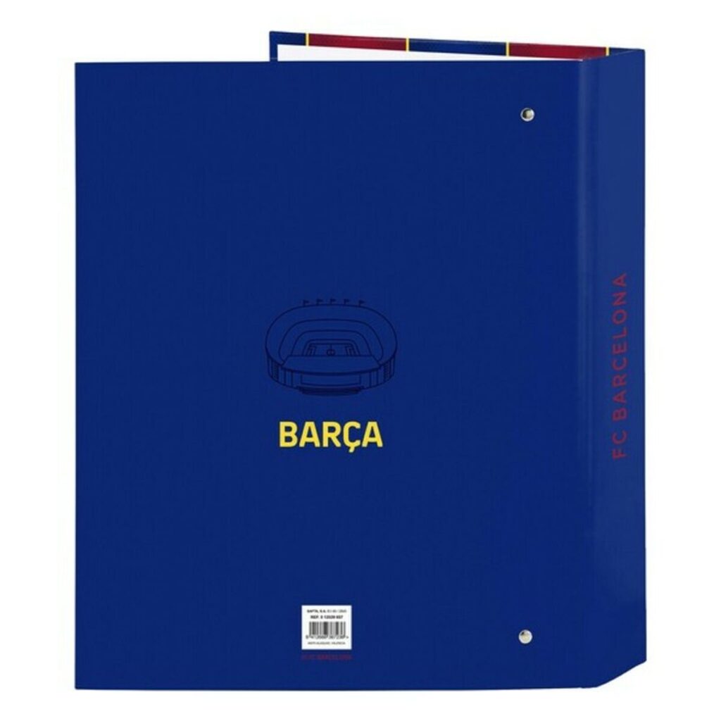 Φάκελος δακτυλίου F.C. Barcelona Μπορντό Ναυτικό Μπλε A4 27 x 33 x 6 cm