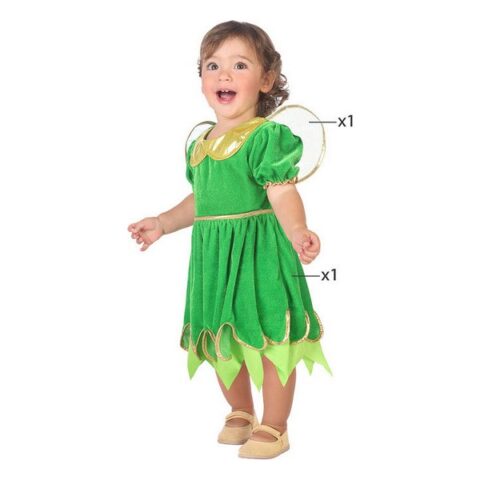 Παιδική στολή Νεράιδα Πράσινο Fantasy